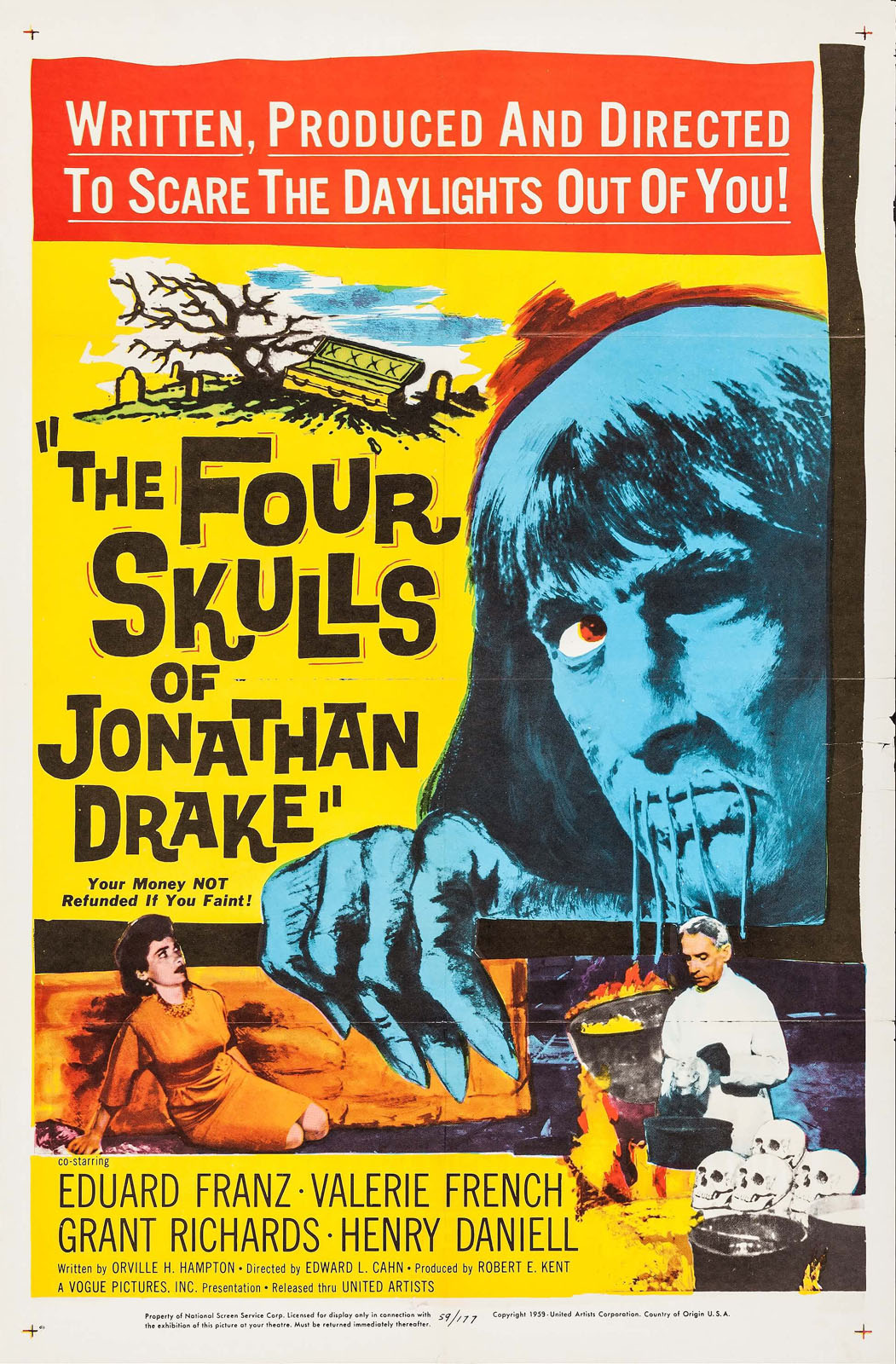 FOUR SKULLS OF JONATHAN DRAKE, THE